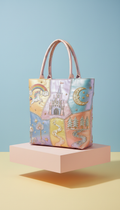 Iridescent Fairy Tale Patch Tote Bag