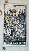 Ready Made Limited Edition Luxury Pearlescent Embroidered The Empress Tarot Card Patch